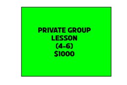 Private Group Lesson (4-6)